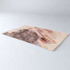 snow mountains landscape Rug Gallery Image 3
