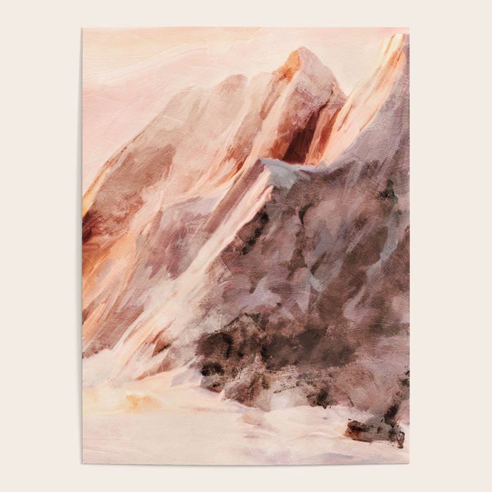 snow mountains landscape Poster Gallery Image 4