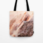 snow mountains landscape Tote Bag Gallery Image 1