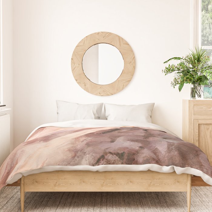 snow mountains landscape Duvet Cover Gallery Image 3