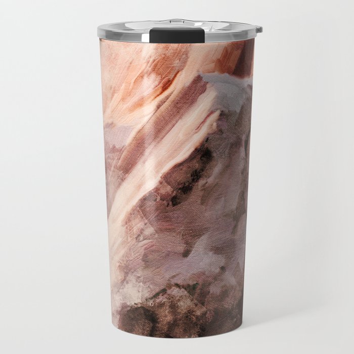 snow mountains landscape Travel Mug Gallery Image 1