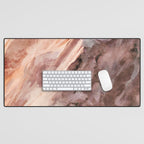snow mountains landscape Desk Mat Gallery Image 1