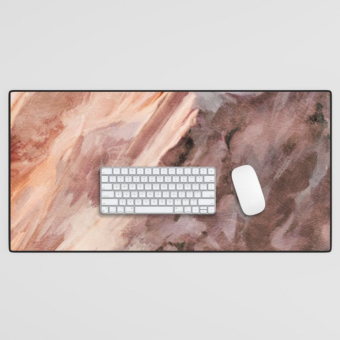 snow mountains landscape Desk Mat Gallery Image 1