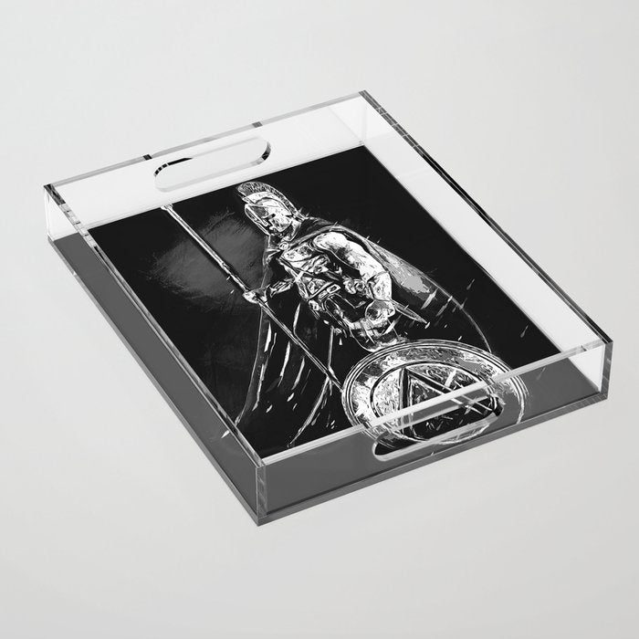 Spartan Hoplite Acrylic Tray Gallery Image 1