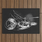 Spartan Hoplite Outdoor Rug Gallery Image 1