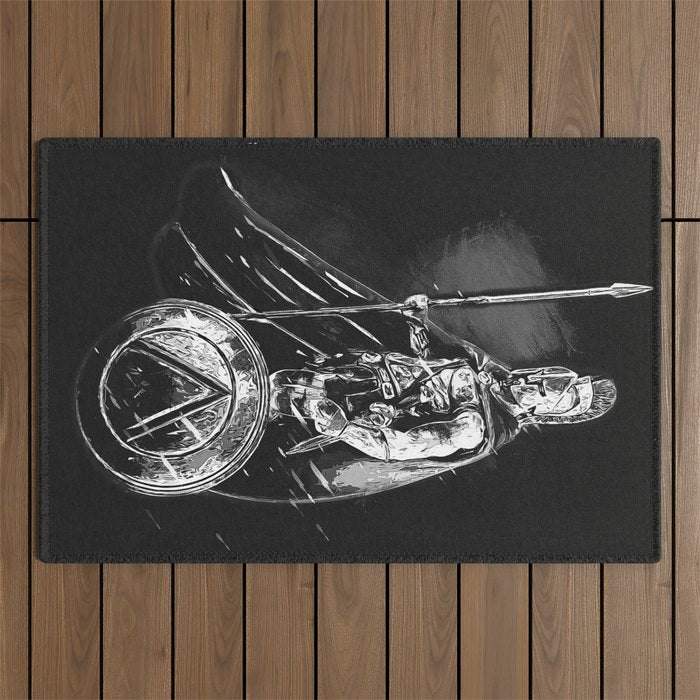 Spartan Hoplite Outdoor Rug Gallery Image 1