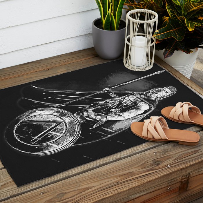 Spartan Hoplite Outdoor Rug Gallery Image 2