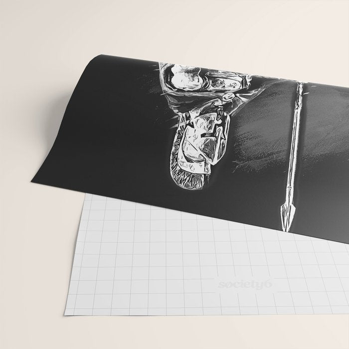 Spartan Hoplite Wrapping Paper Gallery Image 2