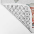 Classic Cocktails  - 1960s Watercolor Lineup Bath Mat Gallery Image 2