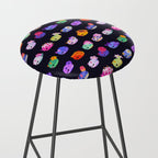 Flower sea slug - dark Stool Gallery Image 2