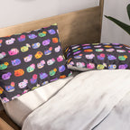 Flower sea slug - dark Pillow Sham Gallery Image 2