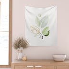 Forest Bouquet II Botanical Shapes Wall Tapestry Gallery Image 2