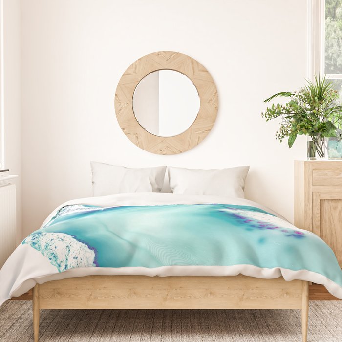 Agate - marine Duvet Cover Gallery Image 3