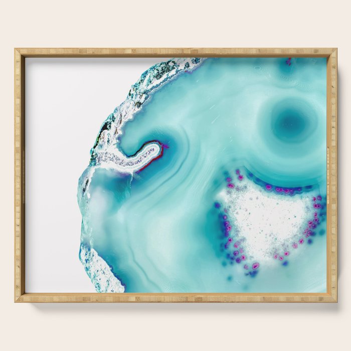 Agate - marine Serving Tray Gallery Image 1