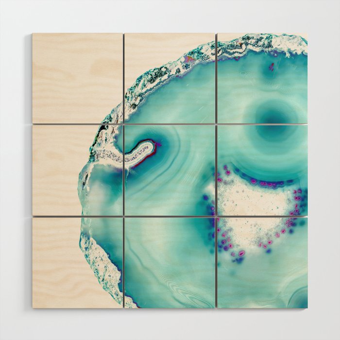 Agate - marine Wood Wall Art Gallery Image 1