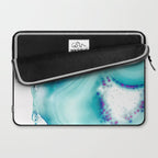 Agate - marine Laptop Sleeve Gallery Image 2