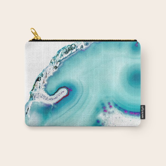 Agate - marine Carry All Pouch Gallery Image 1