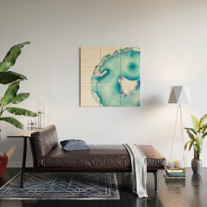 Agate - marine Wood Wall Art Gallery Image 2