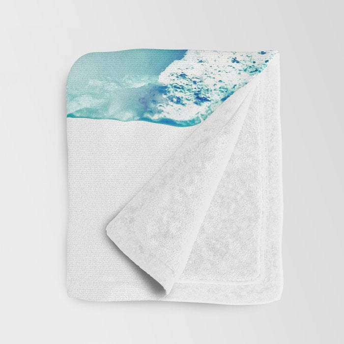 Agate - marine Throw Blanket Gallery Image 3