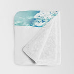 Agate - marine Throw Blanket Gallery Image 3