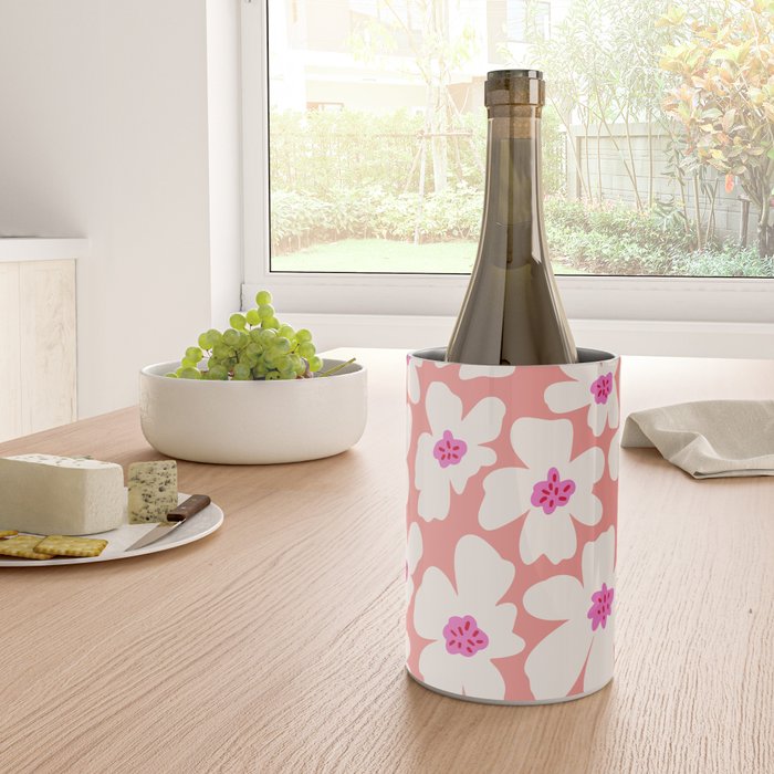 Retro Daisy - Magenta Mood Wine Chiller Gallery Image 4
