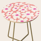 Retro Daisy - Magenta Mood Side Table Gallery Image 2