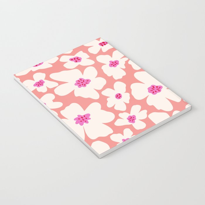 Retro Daisy - Magenta Mood Notebook Gallery Image 3
