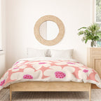Retro Daisy - Magenta Mood Duvet Cover Gallery Image 3