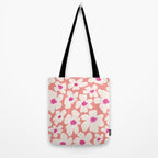 Retro Daisy - Magenta Mood Tote Bag Gallery Image 2