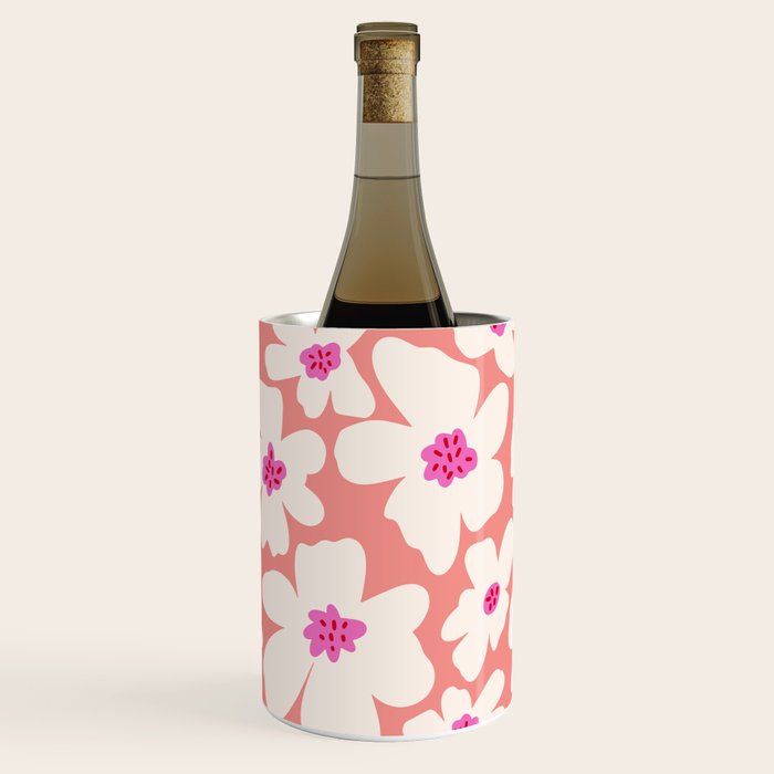 Retro Daisy - Magenta Mood Wine Chiller Gallery Image 3