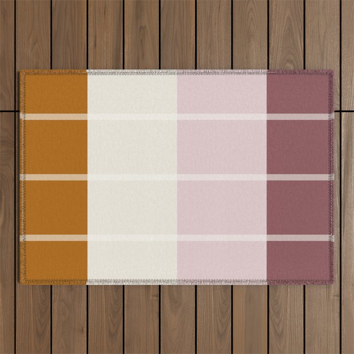 Rosé Outdoor Rug Gallery Image 1