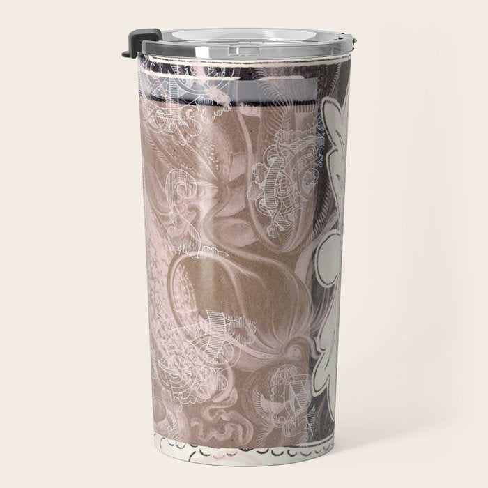 daydream sign mix floral+ Travel Mug Gallery Image 3