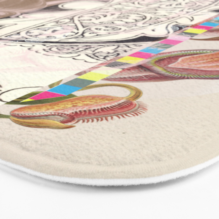 daydream sign mix floral+ Bath Mat Gallery Image 3