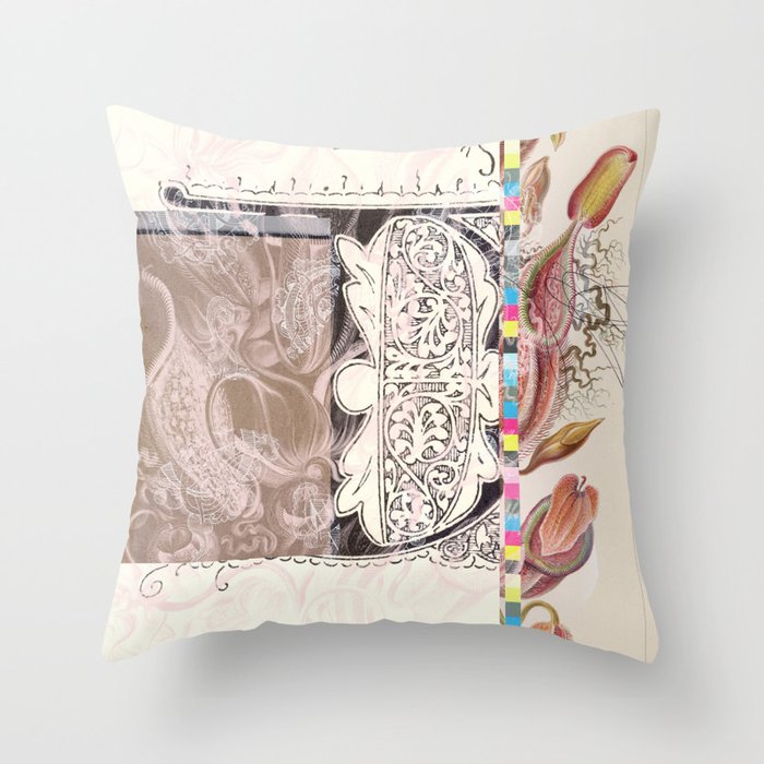 daydream sign mix floral+ Throw Pillow Gallery Image 6
