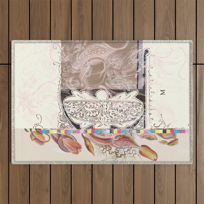 daydream sign mix floral+ Outdoor Rug Gallery Image 1
