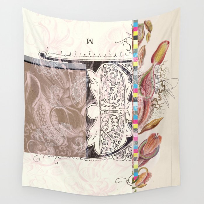 daydream sign mix floral+ Wall Tapestry Gallery Image 1