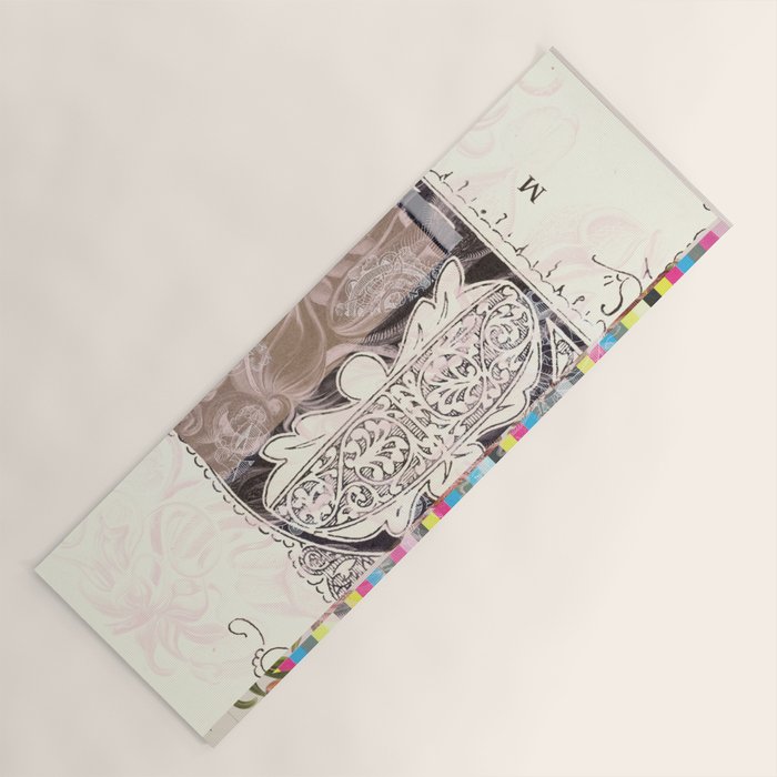 daydream sign mix floral+ Yoga Mat Gallery Image 1