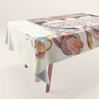 daydream sign mix floral+ Tablecloth Gallery Image 1