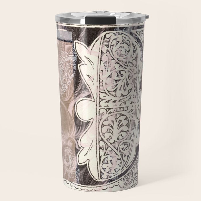 daydream sign mix floral+ Travel Mug Gallery Image 1