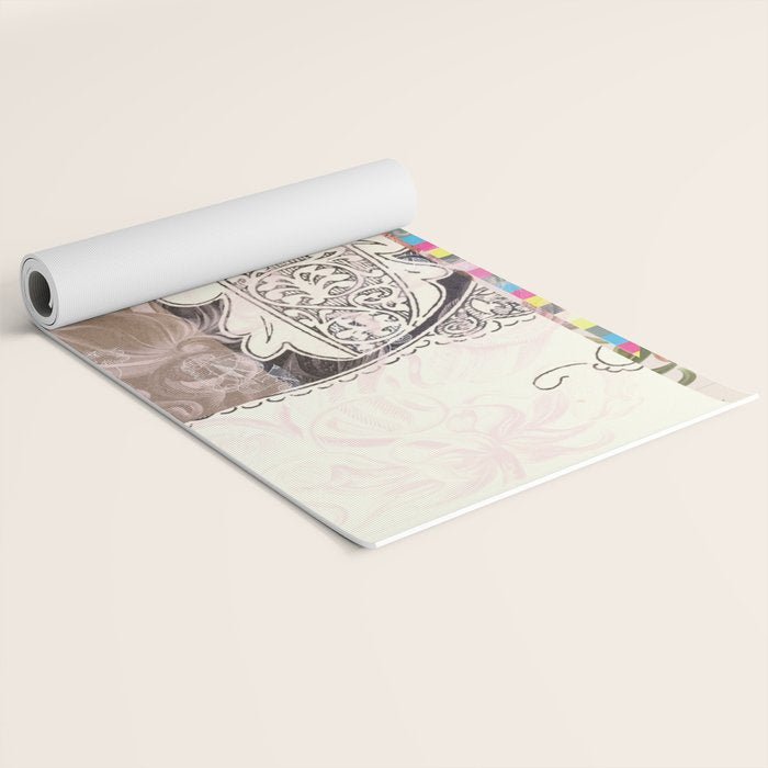 daydream sign mix floral+ Yoga Mat Gallery Image 2