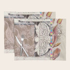 daydream sign mix floral+ Placemat Gallery Image 1