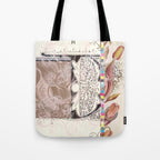 daydream sign mix floral+ Tote Bag Gallery Image 1
