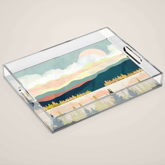 Lake Forest Acrylic Tray Gallery Image 1
