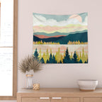 Lake Forest Wall Tapestry Gallery Image 2