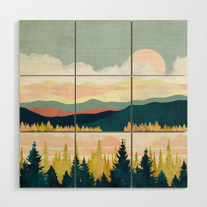 Lake Forest Wood Wall Art Gallery Image 1