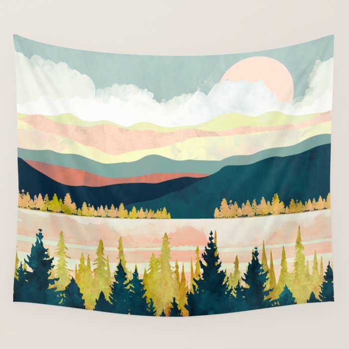 Lake Forest Wall Tapestry Gallery Image 4