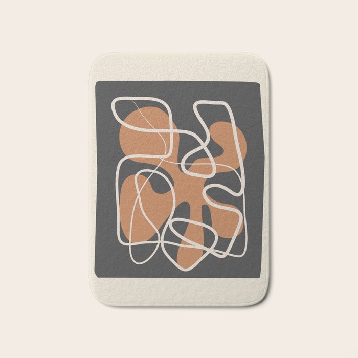 Spatial elegance 2 Bath Mat Gallery Image 1