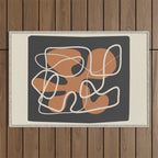 Spatial elegance 2 Outdoor Rug Gallery Image 1
