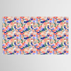 Abstract Fruits and Leaves / Modern Summer Tablecloth Gallery Image 2
