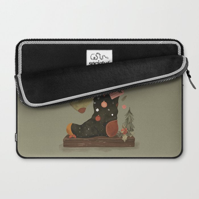 Joyful Stockings II Laptop Sleeve Gallery Image 2